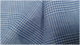 Milestone Twill - Blue - 100% linen fabric - irish linen - john hanna limited - bairdmcnutt