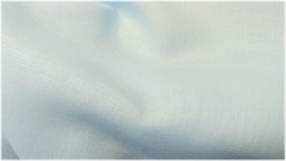Glenarm - Baby Blue - 100% linen fabric - irish linen - john hanna limited - bairdmcnutt