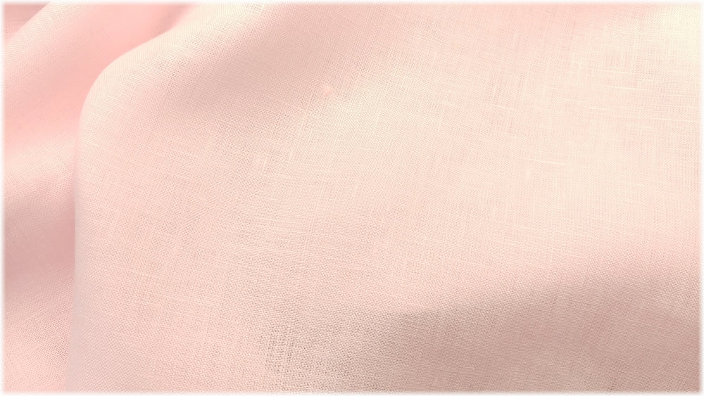 Glenarm - Light Pink - 100% linen fabric - irish linen - john hanna limited - bairdmcnutt