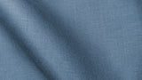 Parkgate Twill - Mid Blue - 100% linen fabric - irish linen - john hanna limited - bairdmcnutt