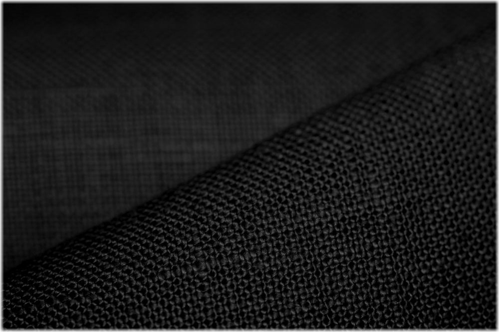 Milltown - Black - 100% linen fabric - irish linen - john hanna limited - bairdmcnutt