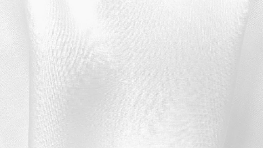Glenariff - White - 100% linen fabric - irish linen - john hanna limited - bairdmcnutt