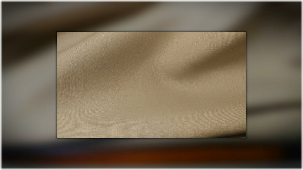 Glenariff - Taupe - 100% linen fabric - irish linen - john hanna limited - bairdmcnutt