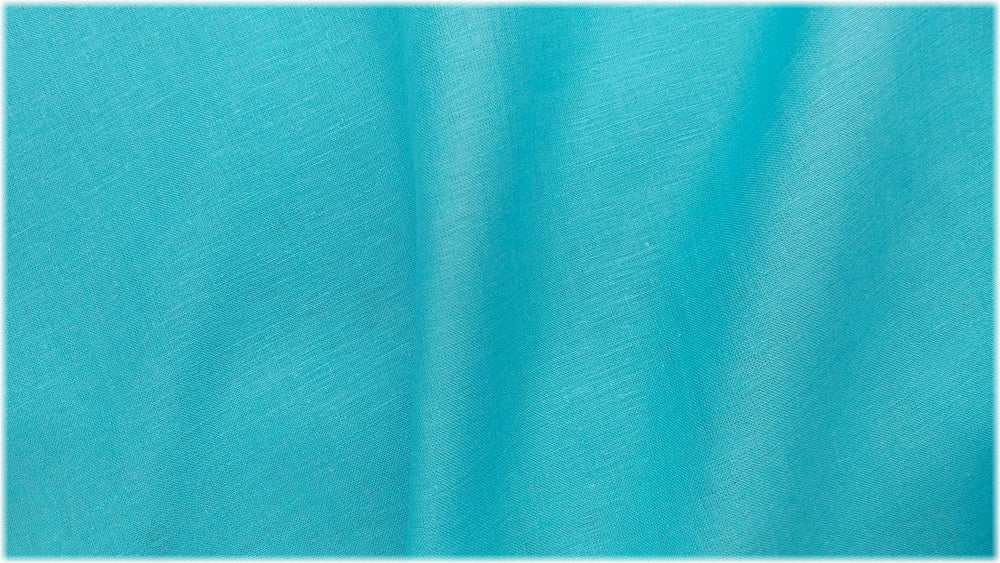 Glenarm - Aqua - 100% linen fabric - irish linen - john hanna limited - bairdmcnutt
