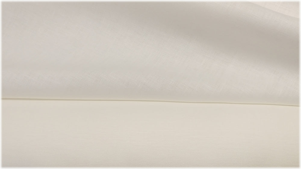 Glenarm - Ivory - 100% linen fabric - irish linen - john hanna limited - bairdmcnutt