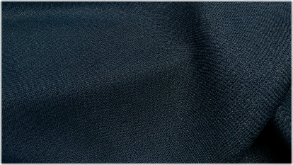 Glenarm - New Indigo - 100% linen fabric - irish linen - john hanna limited - bairdmcnutt