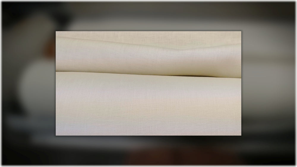 Glenarm - Sand - 100% linen fabric - irish linen - john hanna limited - bairdmcnutt