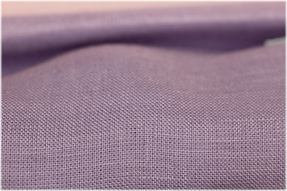 Milltown - Lavender - 100% linen fabric - irish linen - john hanna limited - bairdmcnutt