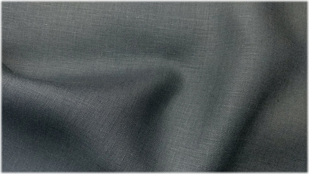 Milltown - Charcoal - 100% linen fabric - irish linen - john hanna limited - bairdmcnutt