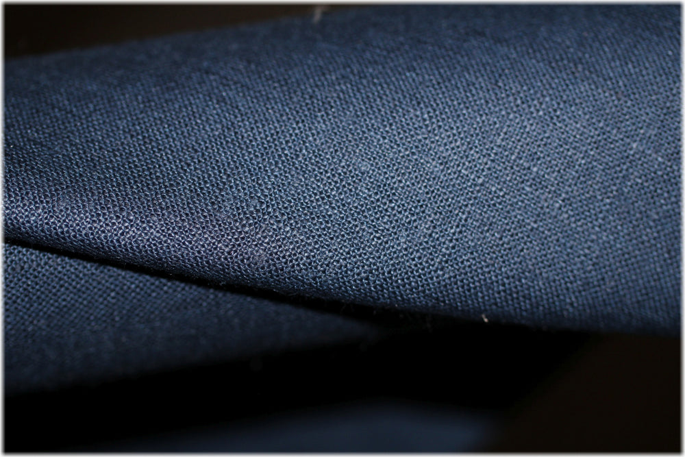 Milltown - New Indigo - 100% linen fabric - irish linen - john hanna limited - bairdmcnutt