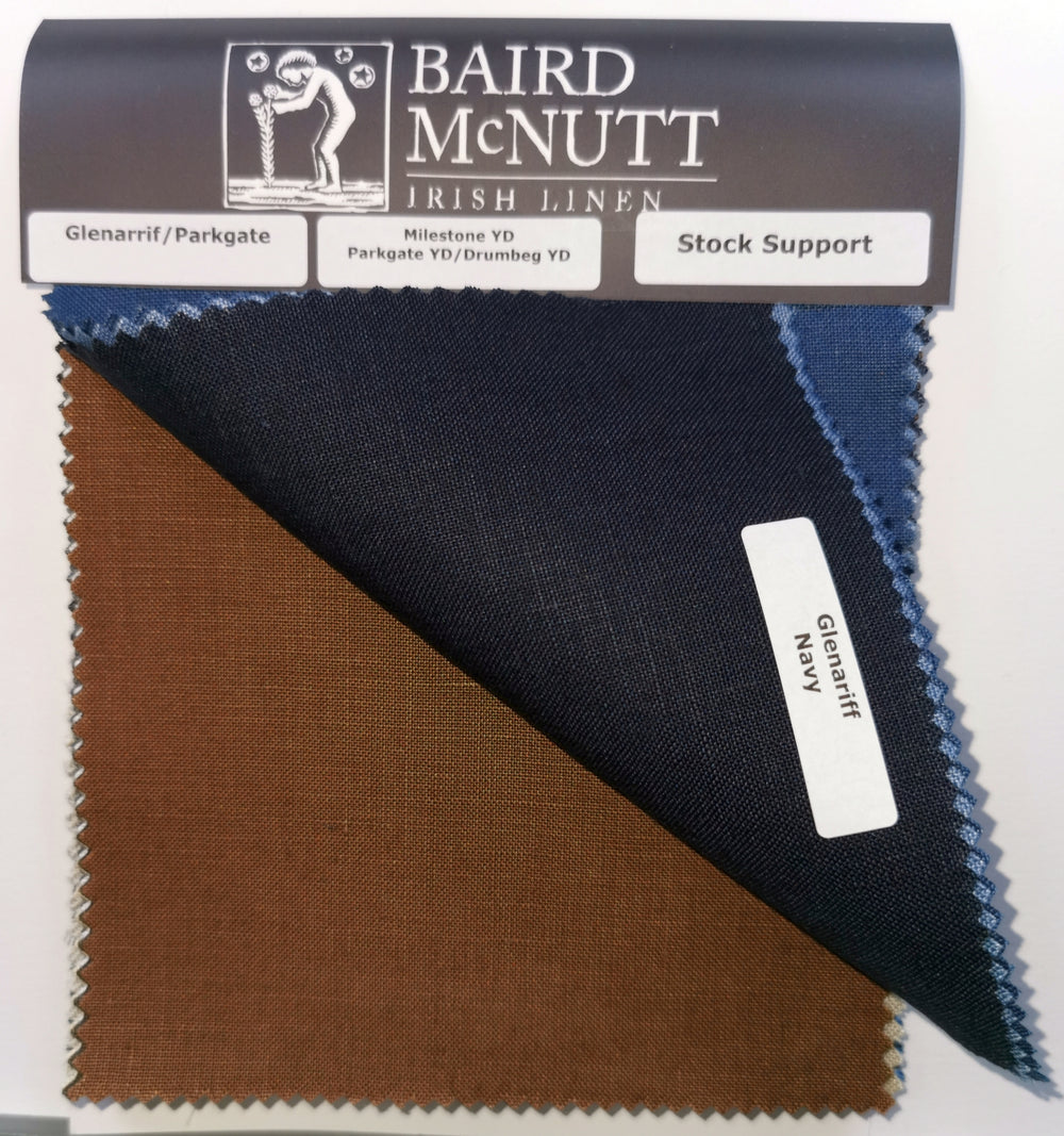 Sample Brochure - Glenariff, Parkgate, Milestone & Drumbeg (204-270gsm) - 100% linen fabric - irish linen - john hanna limited - bairdmcnutt