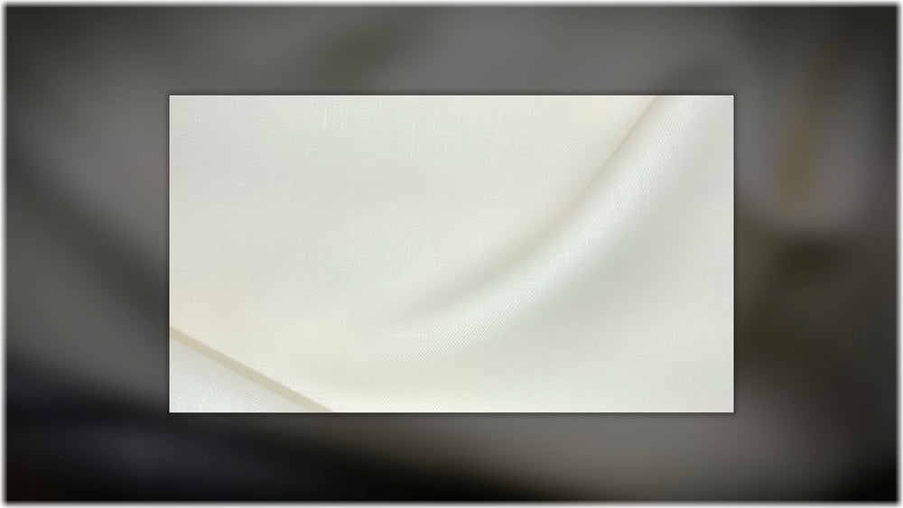 Parkgate Twill - Ivory - 100% linen fabric - irish linen - john hanna limited - bairdmcnutt