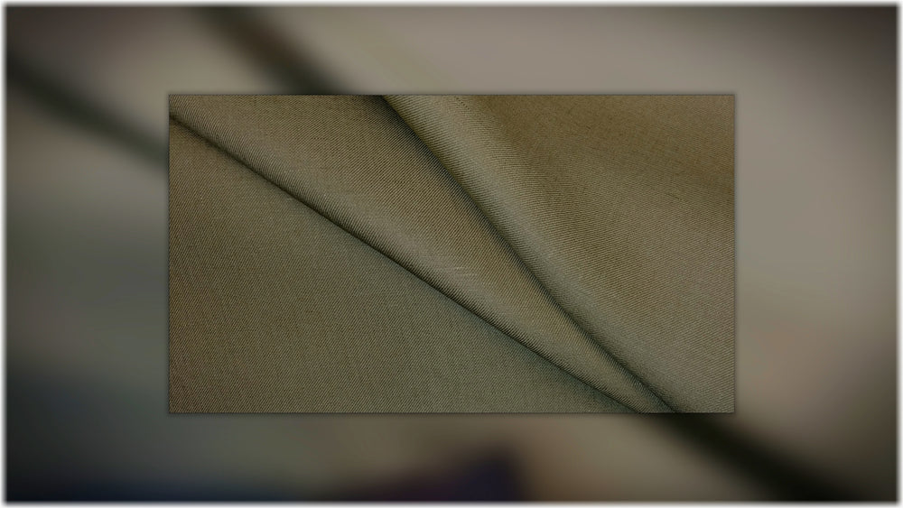 Parkgate Twill - Khaki - 100% linen fabric - irish linen - john hanna limited - bairdmcnutt