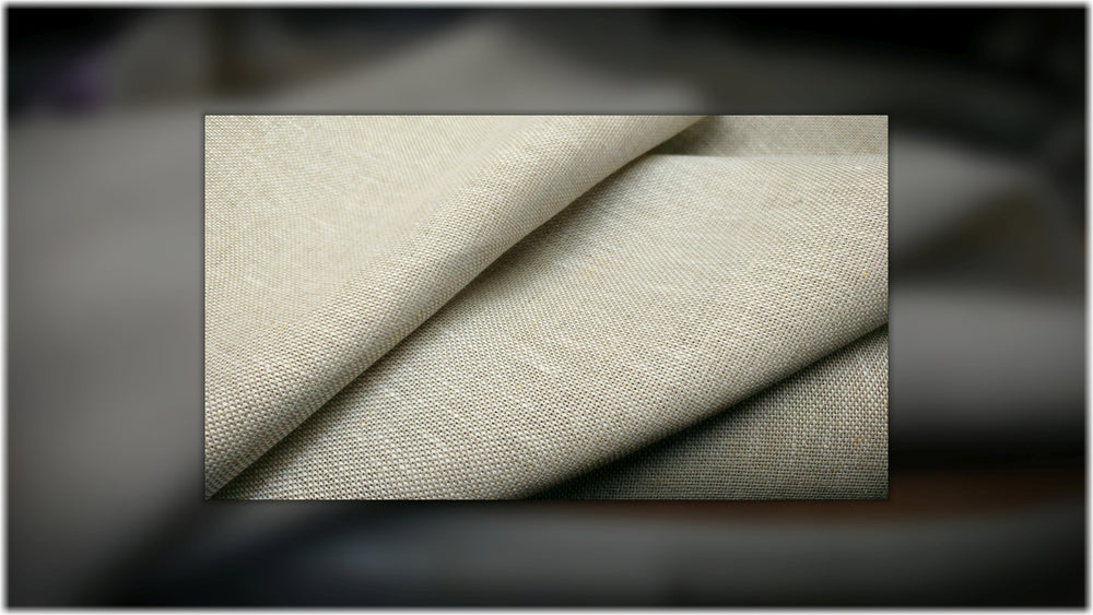 Tardree Oatmeal - 100% linen fabric - irish linen - john hanna limited - bairdmcnutt